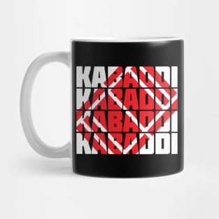 Kabaddi Court Stamp Mug